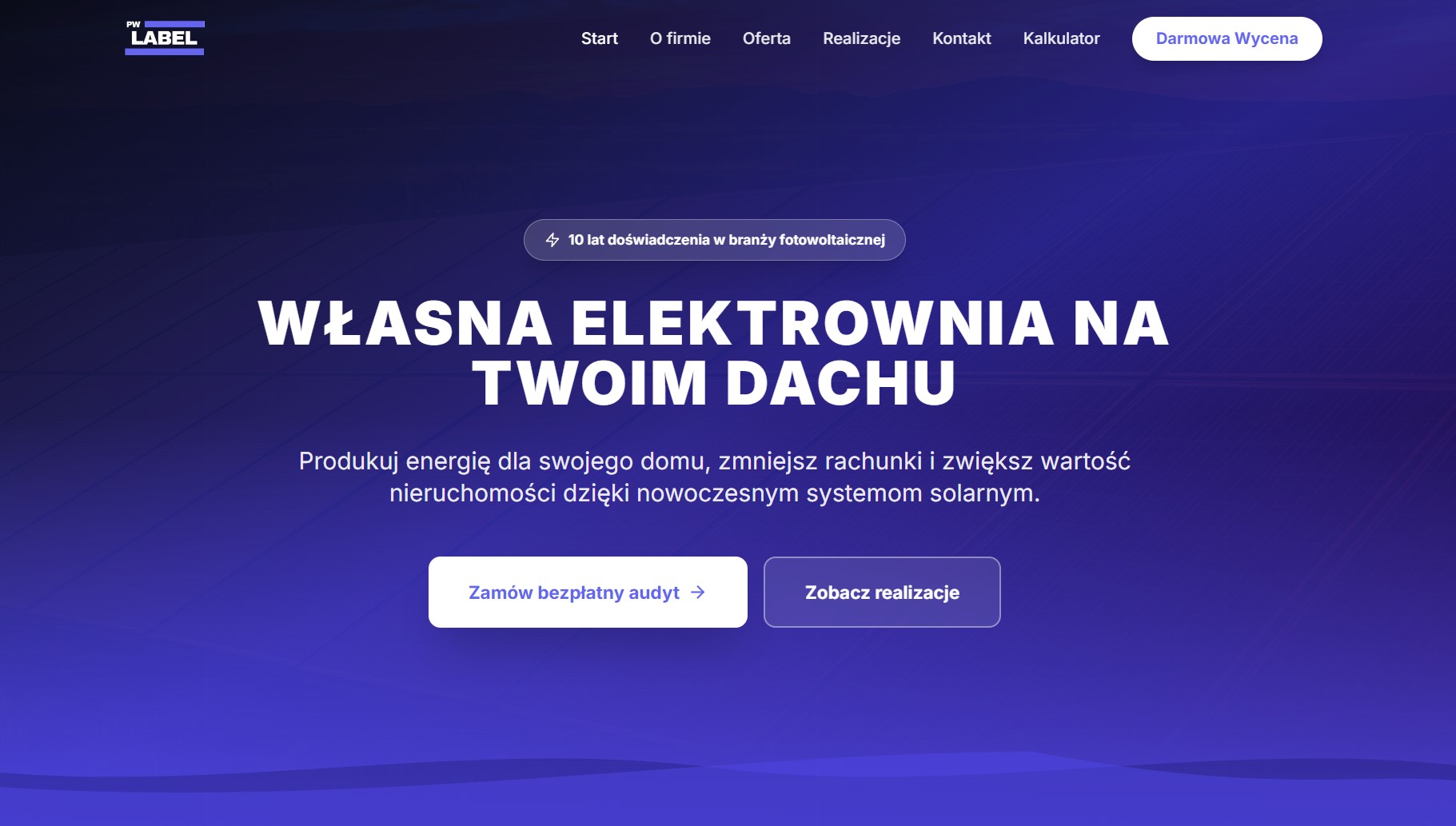 PW Label – platforma sprzedażowa OZE z CRM i CMS